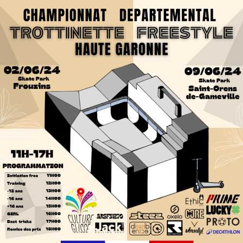 Championnat départemental trottinette freestyle